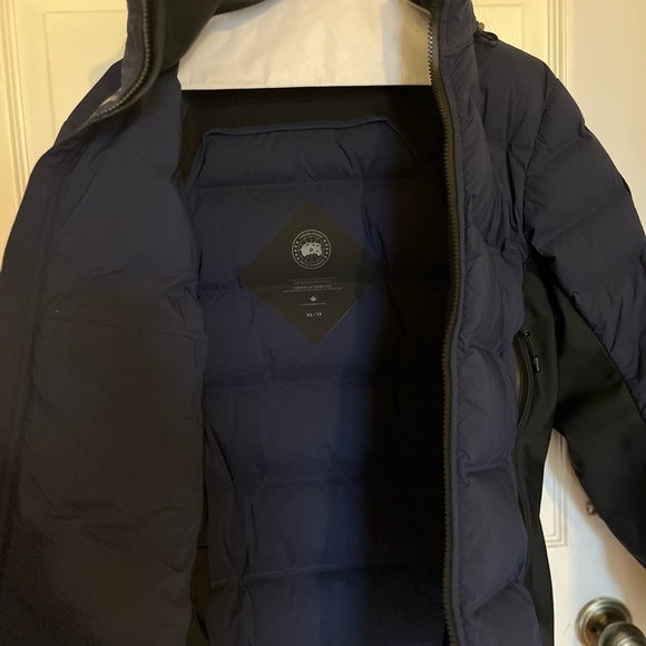 Men’s Navy HyBridge CW Black Label jacket Canada Goose - Picture 4 of 6